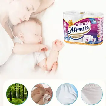 2 Rolls White kitchen Toilet Paper,Smooth Soft strong water absorption toilet paper
2 Rolls White kitchen Toilet Paper,Smooth Soft strong water absorption toilet paper