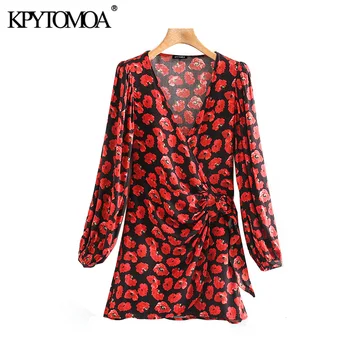 Vintage Elegant Floral Print Bow Tie Sashes Mini Dress Women 2020 Fashion Long Sleeve Office Wear Female Dresses Vestidos Mujer 
Vintage Elegant Floral Print Bow Tie Sashes Mini Dress Women 2020 Fashion Long Sleeve Office Wear Female Dresses Vestidos Mujer
