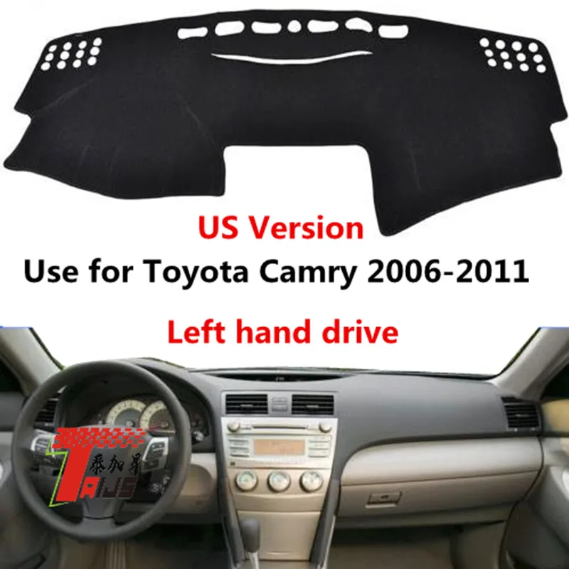 TAIJS леворуль автомобиль приборной панели Крышка для Toyota Camry 06-11 модный