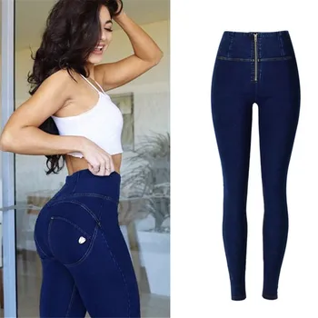 2019 New Fashion High Waist Peach Hips Sports Jeans Stretch Skinny Casual Pants 
2019 New Fashion High Waist Peach Hips Sports Jeans Stretch Skinny Casual Pants