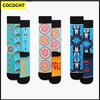 COCOCAT New Creative Design Cartoon Shark Anime Pattern Cotton Funny Colorful Happy Socks Gift for Men and Women 3pairs / Pack
COCOCAT New Creative Design Cartoon Shark Anime Pattern Cotton Funny Colorful Happy Socks Gift for Men and Women 3pairs / Pack