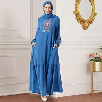Siskakia Chic Ethnic Pattern Embroidered Long Dress Plus Size O Neck Long Sleeve Maxi Dresses Morocco Dubai Arabian Clothes Fall
Siskakia Chic Ethnic Pattern Embroidered Long Dress Plus Size O Neck Long Sleeve Maxi Dresses Morocco Dubai Arabian Clothes Fall