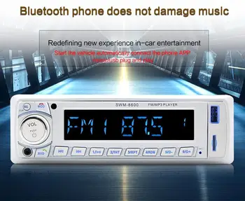 For SWM-8600 Car Plug-in Card Bluetooth fm transmitter MP3 Digital Amplifier Mp3 Player USB Car Radio Autoradio Car electronics
For SWM-8600 Car Plug-in Card Bluetooth fm transmitter MP3 Digital Amplifier Mp3 Player USB Car Radio Autoradio Car electronics