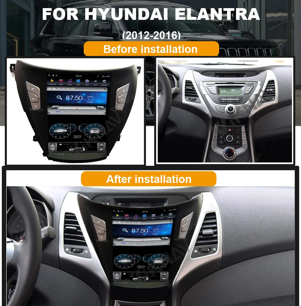 Android System vertical screen car GPS navigation For-hyundai elantra 2012-2016 multimedia player head unit tape recorder
Android System vertical screen car GPS navigation For-hyundai elantra 2012-2016 multimedia player head unit tape recorder