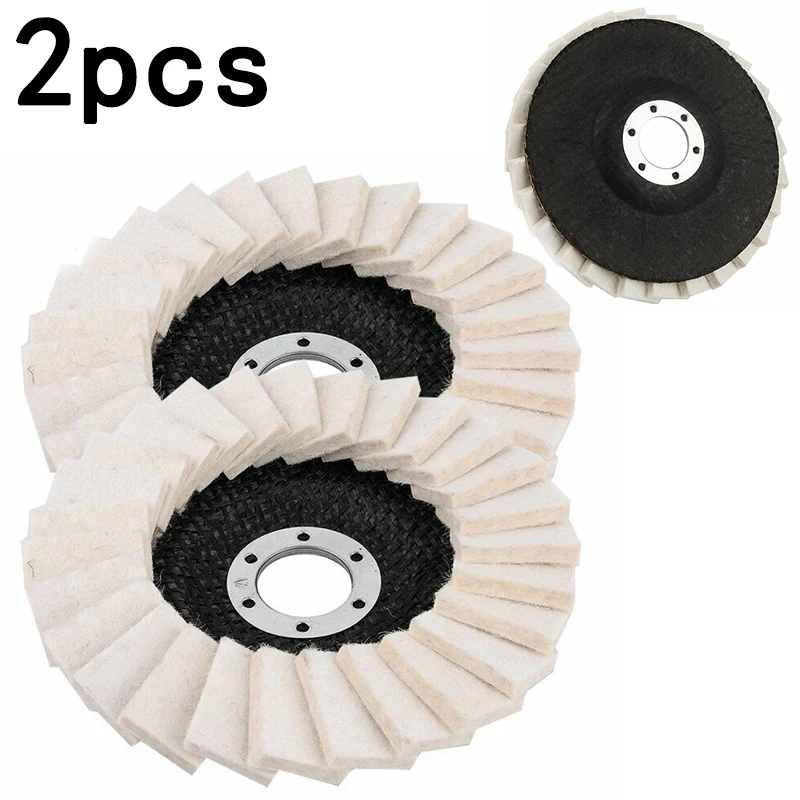 2020 New 2pcs 5 Inch 125mm Round Polishing Wheel Felt Wool Buffing Polishers Pad Buffer Disc Tools 125 * 22 mm
2020 New 2pcs 5 Inch 125mm Round Polishing Wheel Felt Wool Buffing Polishers Pad Buffer Disc Tools 125 * 22 mm