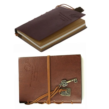 2 Pcs Delicate Cool Classic Vintage Leather Bound Blank Pages Journal Diary Notebook Ran Color 14x10x2cm & Coffee 143x105x20m
2 Pcs Delicate Cool Classic Vintage Leather Bound Blank Pages Journal Diary Notebook Ran Color 14x10x2cm & Coffee 143x105x20m