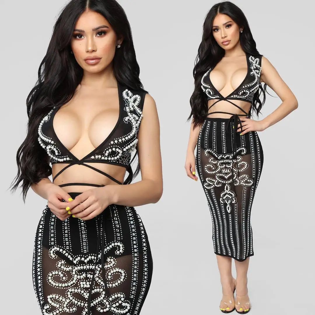 BacklakeGirls 2020 Sexy Deep V Neck Two Pieces Pearls Illusion Cocktail Night Club Dress Two Colors Available
BacklakeGirls 2020 Sexy Deep V Neck Two Pieces Pearls Illusion Cocktail Night Club Dress Two Colors Available