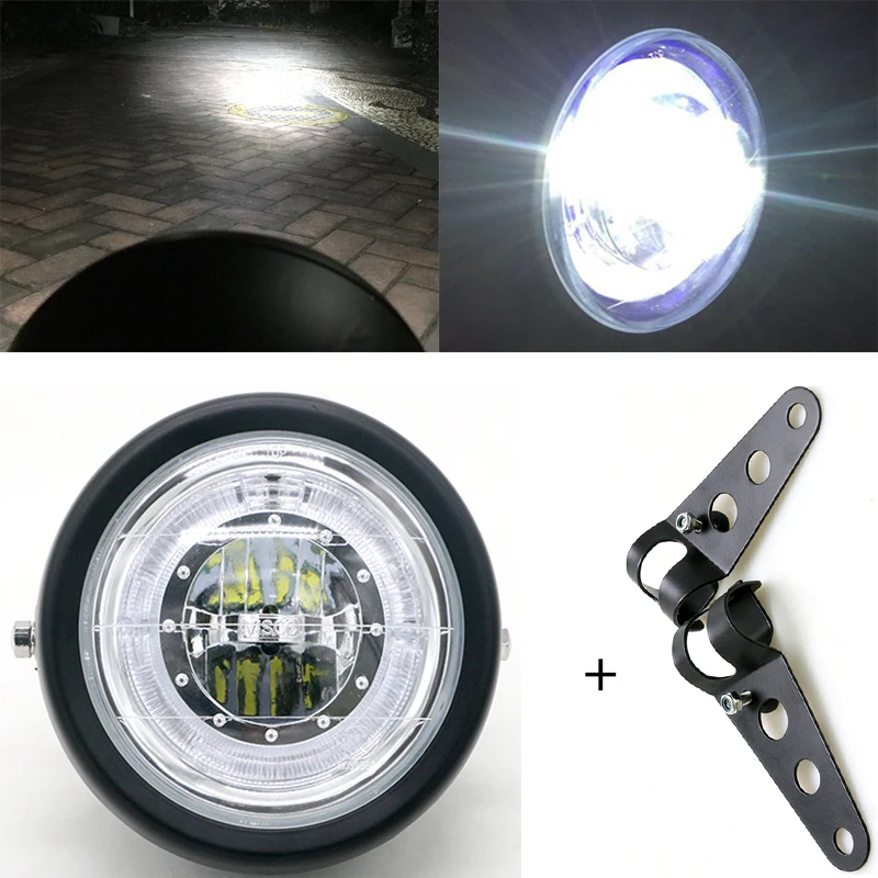LED Motorcycle Headlamp Universal 7 Inch Motorbike Refit Headlight DC 12V Scooter Fashion Head Light Motor Retro Black Round led
LED Motorcycle Headlamp Universal 7 Inch Motorbike Refit Headlight DC 12V Scooter Fashion Head Light Motor Retro Black Round led