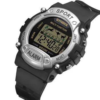SYNOKE Sports Children Digital Watches LED Waterproof Colorful Multi Function Stop Watch Alarm Clocks Wrist Watch for Boys Girls
SYNOKE Sports Children Digital Watches LED Waterproof Colorful Multi Function Stop Watch Alarm Clocks Wrist Watch for Boys Girls