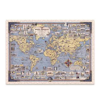 712Pcs World Map Series Wooden Irregular Jigsaw Puzzle Intellectual Educational Game For Children Educational Toys - World Map
712Pcs World Map Series Wooden Irregular Jigsaw Puzzle Intellectual Educational Game For Children Educational Toys - World Map