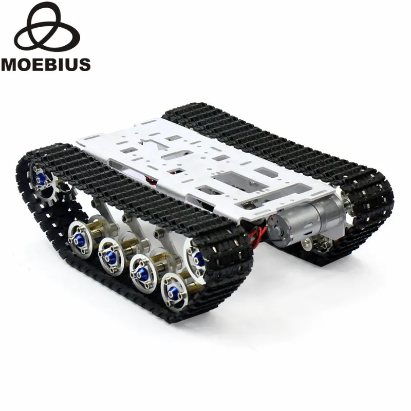 Shock Absorbed Tracked Tank Chassis DIY Smart Car Kit Arduino Remote Robot Platform DIY Robot Parts Education Stem Toy
Shock Absorbed Tracked Tank Chassis DIY Smart Car Kit Arduino Remote Robot Platform DIY Robot Parts Education Stem Toy