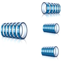 6 Rolls Of High Temperature Adhesive Tape,Thermal Vinyl Pressing Tape,Heat-Resistant Sublimation,For Thermal Transfer
6 Rolls Of High Temperature Adhesive Tape,Thermal Vinyl Pressing Tape,Heat-Resistant Sublimation,For Thermal Transfer