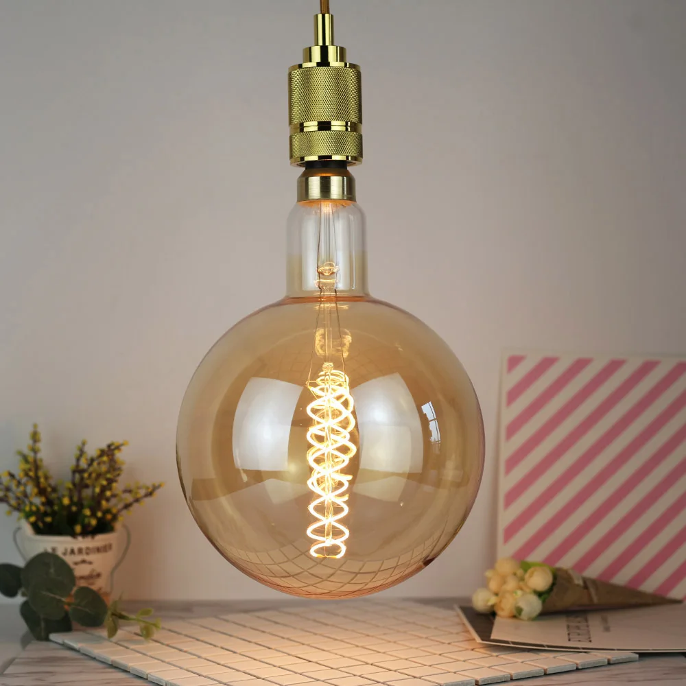 G200 Large Size Edison Bulb Soft Filament Large Size Chandelier Light Source Globe 6W 8W Antique Lamp LED Energy Saving
G200 Large Size Edison Bulb Soft Filament Large Size Chandelier Light Source Globe 6W 8W Antique Lamp LED Energy Saving