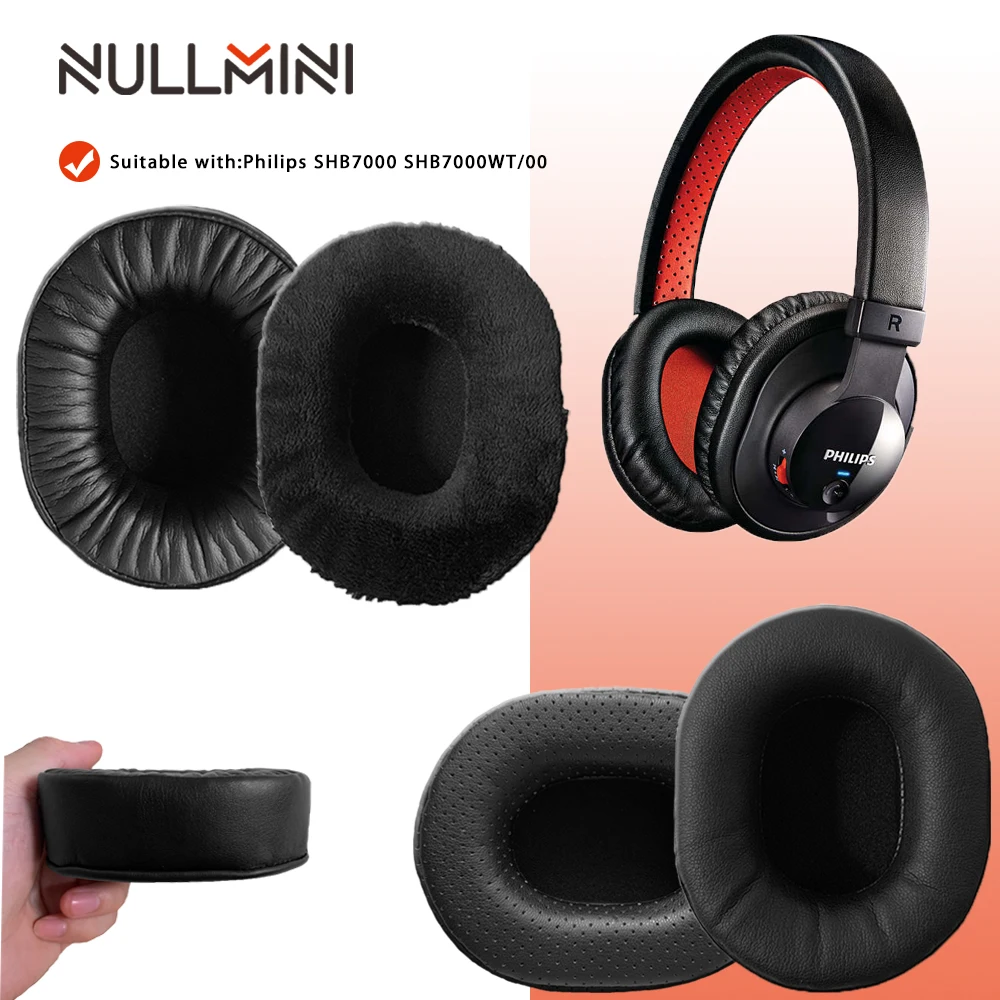 NullMini Сменные амбушюры для Philips SHB7000 SHB7000WT/00 наушники с пеной памяти утолщенные