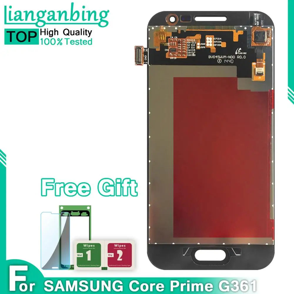 For Samsung Galaxy Core Prime G361 G361H G361F LCD Display Touch Screen Digitizer Assembly Replacement + Free Tools
For Samsung Galaxy Core Prime G361 G361H G361F LCD Display Touch Screen Digitizer Assembly Replacement + Free Tools