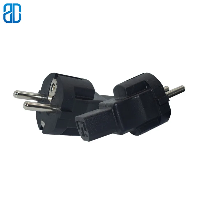 EU TO C13 European Gemany Plug to IEC320 C13 AC Power Adapter Connector Converter Male To Female Socket Conversion Plug
EU TO C13 European Gemany Plug to IEC320 C13 AC Power Adapter Connector Converter Male To Female Socket Conversion Plug