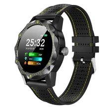 Reloj inteligente IP68 resistente al agua pulsera de Fitness para hombre, Monitor de presión arterial, ritmo cardíaco, reloj inteligente para Android Ios xiaomi iphone(China)