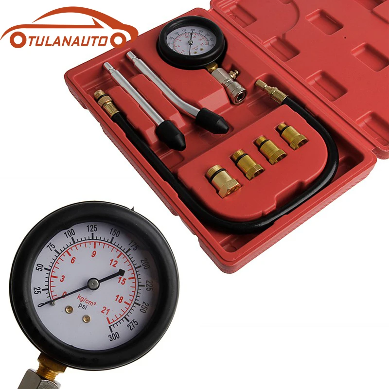 TULANAUTO Cylinder Pressure Gauge Multifunction for Motor Car Compressor Cylinder Tester Car Inspection Tools
TULANAUTO Cylinder Pressure Gauge Multifunction for Motor Car Compressor Cylinder Tester Car Inspection Tools