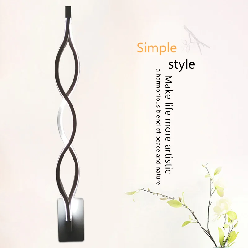 LED Modern Wall Light Mirror Lamp Wave Acrylic Black Vanity Lamp for Living Dining Room Corridor DTT88
LED Modern Wall Light Mirror Lamp Wave Acrylic Black Vanity Lamp for Living Dining Room Corridor DTT88
