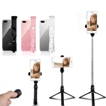 Bluetooth Selfie Stick Extendable Remote Control Tripod for Smartphone Universal Selfie Stick Portable Monopod Tripod for Phone 
Bluetooth Selfie Stick Extendable Remote Control Tripod for Smartphone Universal Selfie Stick Portable Monopod Tripod for Phone