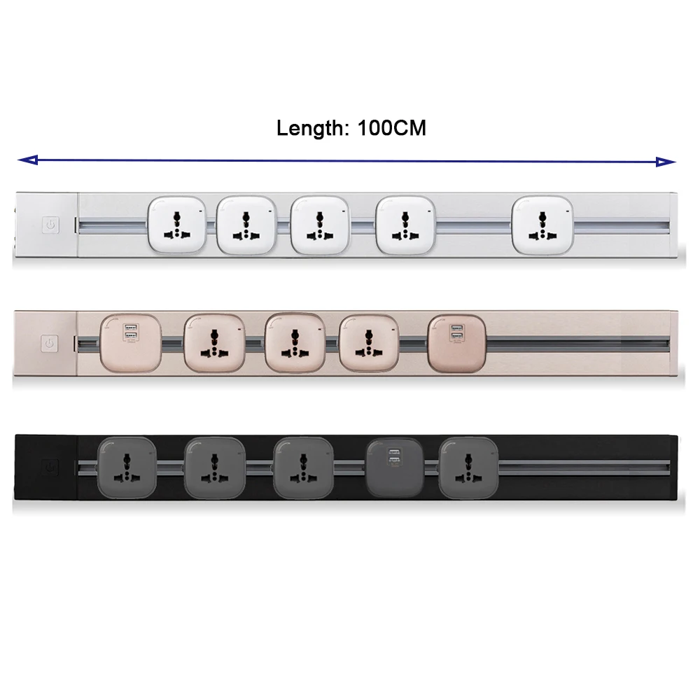 JOHO Electrical Plug Socket 16A 4000W Track Wall Socket Multi-Functional Socket 100CM EU Plug For Kitchen Living Room Bedroom
JOHO Electrical Plug Socket 16A 4000W Track Wall Socket Multi-Functional Socket 100CM EU Plug For Kitchen Living Room Bedroom