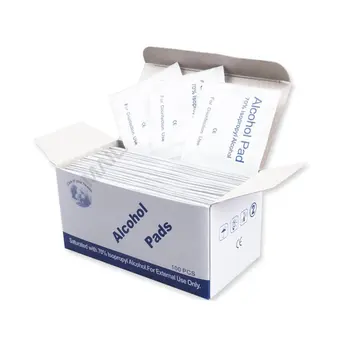 100pcs Disposable alcohol disinfection pads Cotton Sterilization Alcohol Wipe Pads First Aid Disinfection
100pcs Disposable alcohol disinfection pads Cotton Sterilization Alcohol Wipe Pads First Aid Disinfection