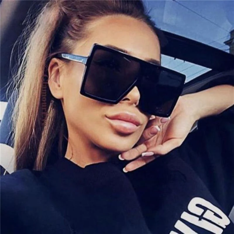 Plastic Oversized Women Sunglasses Square Brand Designer Vintage Men Sunglass for Female Gradient Retro Sun Glasses UV400 Oculos
Plastic Oversized Women Sunglasses Square Brand Designer Vintage Men Sunglass for Female Gradient Retro Sun Glasses UV400 Oculos
