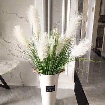 90cm 5 Heads Silk Plants Large Artificial Reeds Tree Fake Bulrush False Onion Grass Paper Leaves Branches For Home Wedding Decor
90cm 5 Heads Silk Plants Large Artificial Reeds Tree Fake Bulrush False Onion Grass Paper Leaves Branches For Home Wedding Decor