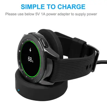 Charging Cable Portable USB Watch Charger Adapter Charging Dock Cradle Dock Smart Accessories For Galaxy Watch S4 42/46mm
Charging Cable Portable USB Watch Charger Adapter Charging Dock Cradle Dock Smart Accessories For Galaxy Watch S4 42/46mm