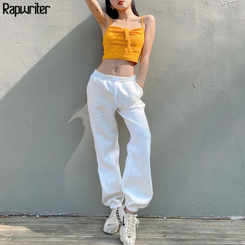 Casual Solid Thick Keep Warm Drawstring White Sweatpants Joggers Women 2020 Fall Winter Harajuku Wide Trousers Hip Hop y2k Pants
Casual Solid Thick Keep Warm Drawstring White Sweatpants Joggers Women 2020 Fall Winter Harajuku Wide Trousers Hip Hop y2k Pants