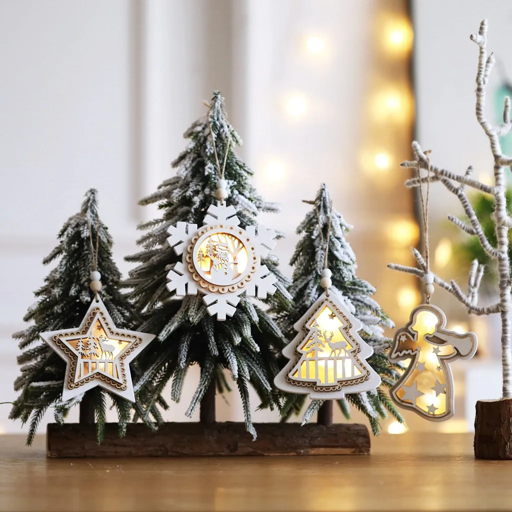 Wooden Hollow Lighting Pendant Christmas Decorations For Home Ornaments Creative Lighted For Car New Year 2020
Wooden Hollow Lighting Pendant Christmas Decorations For Home Ornaments Creative Lighted For Car New Year 2020
