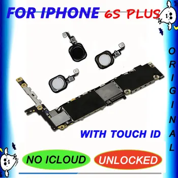 For iPhone 6S Plus 5.5'' Original Motherboard iCloud Remove Unlock Mainboard With without Touch ID IOS Unlocked Logic Board 6sp
For iPhone 6S Plus 5.5'' Original Motherboard iCloud Remove Unlock Mainboard With without Touch ID IOS Unlocked Logic Board 6sp