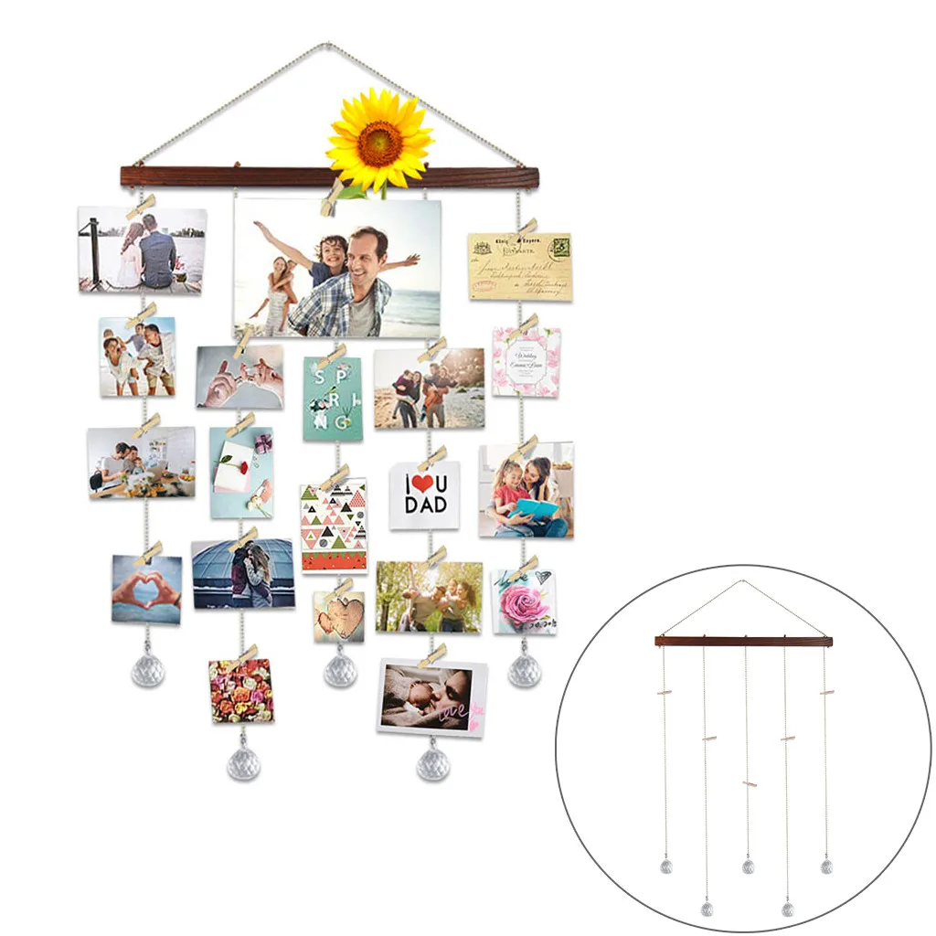 DIY Photo Hanging Clips String Photo Collage Display Picture Frame Collage Photo Storage Decorative Rack Picture Holder #15
DIY Photo Hanging Clips String Photo Collage Display Picture Frame Collage Photo Storage Decorative Rack Picture Holder #15