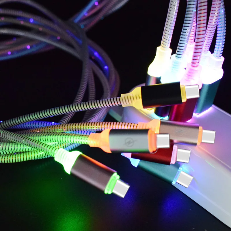1M Micro USB Phone Cable Visible LED Flow Light Micro USB Charging Data Sync Cable for Android Phone Universal Phone Cables
1M Micro USB Phone Cable Visible LED Flow Light Micro USB Charging Data Sync Cable for Android Phone Universal Phone Cables
