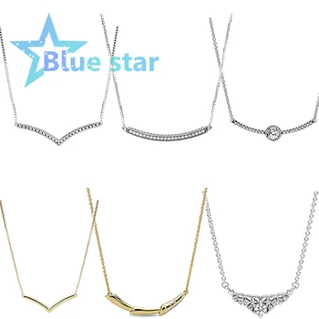 Bule Star 100% 925 Sterling Silver pandoras1:1 Flower Stem Fairytale Tiara Hearts of Reversible Bar Necklace
Bule Star 100% 925 Sterling Silver pandoras1:1 Flower Stem Fairytale Tiara Hearts of Reversible Bar Necklace