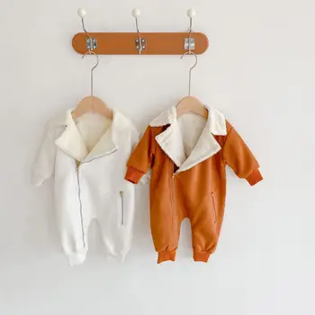 JY Winter Plus Velvet Warm Imitation Deerskin One-Piece Suit Boys Girls Infants Long-Sleeved Romper 4Szie 92410 ZH01
JY Winter Plus Velvet Warm Imitation Deerskin One-Piece Suit Boys Girls Infants Long-Sleeved Romper 4Szie 92410 ZH01