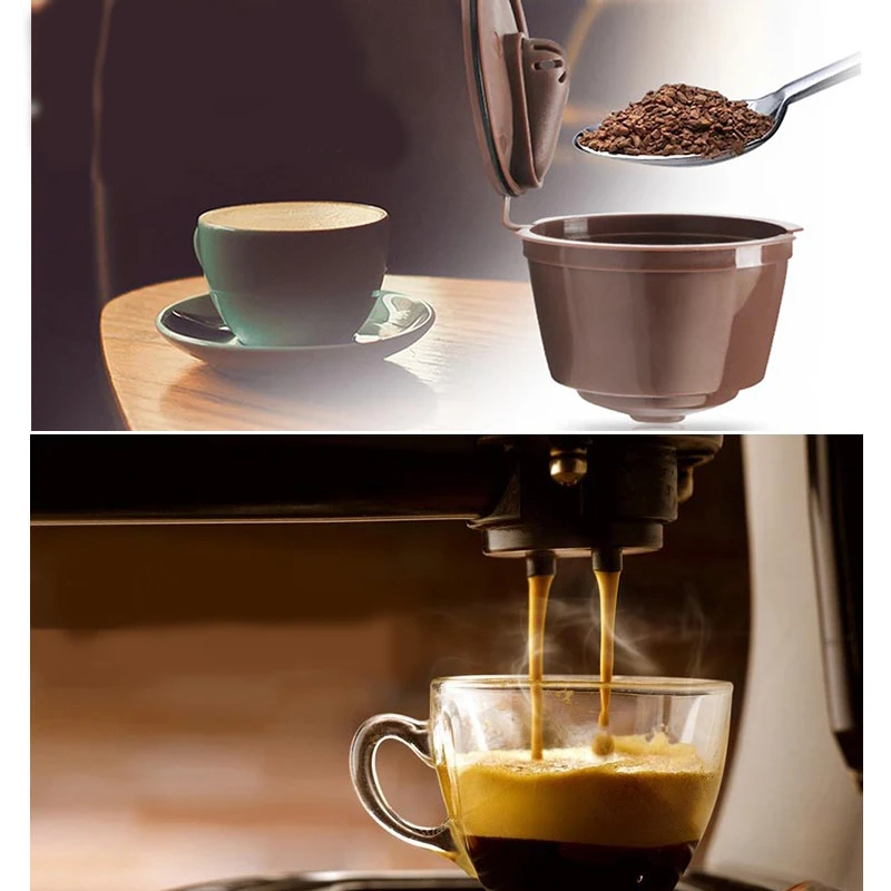 Plastic Reusable Refillable Coffee Filter Capsule Cup for Dolce Gusto Machines Kitchen Accessories Reusable Refillablb#6
Plastic Reusable Refillable Coffee Filter Capsule Cup for Dolce Gusto Machines Kitchen Accessories Reusable Refillablb#6