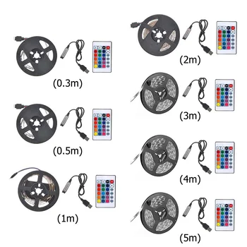5V SMD 5050 USB LED Strip Light Practical Durable Multi-functional Classic RGB Flexible Tape Ribbon Lamp for TV Background
5V SMD 5050 USB LED Strip Light Practical Durable Multi-functional Classic RGB Flexible Tape Ribbon Lamp for TV Background