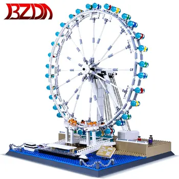 BZDA The London Eye Ferris Wheel Building Blocks World Famous Buildings Model DIY Ferris wheel Toys Bricks For Kids Gifts
BZDA The London Eye Ferris Wheel Building Blocks World Famous Buildings Model DIY Ferris wheel Toys Bricks For Kids Gifts
