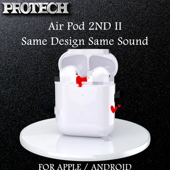 New Original 1:1 Airpodding 2 II Bluetooth Earphone Wireless Headphones Headset Touch Aire Earbuds For iPhone Android pod pro 2
New Original 1:1 Airpodding 2 II Bluetooth Earphone Wireless Headphones Headset Touch Aire Earbuds For iPhone Android pod pro 2