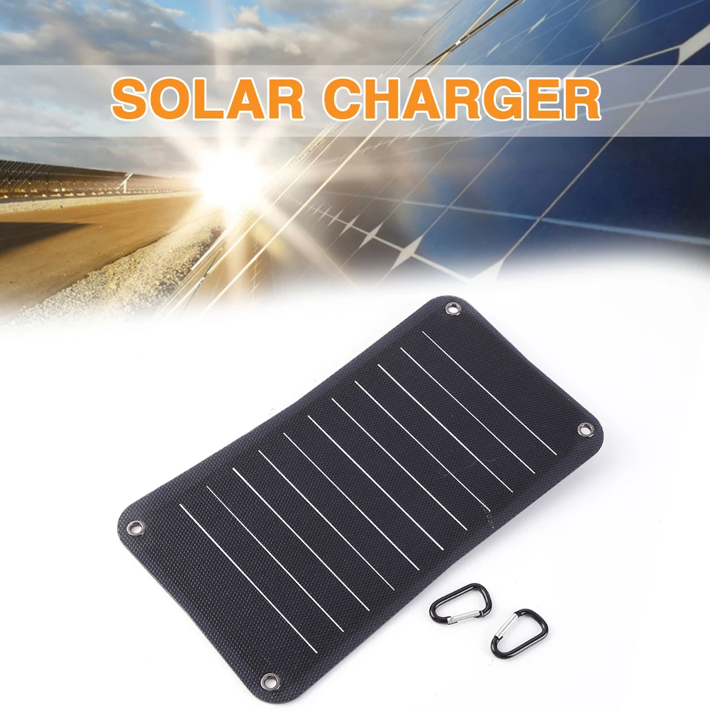 ETFE SunPower Folding 10W Solar Cells Charger 5V 2.1A USB Output Devices Portable Panels for Smartphones |