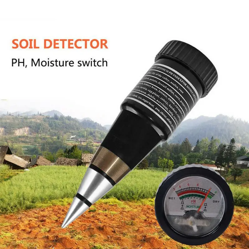 PH Tester Soil Moisture Humidity Meter Detector Garden Plant Flower Testing Tool short style
PH Tester Soil Moisture Humidity Meter Detector Garden Plant Flower Testing Tool short style