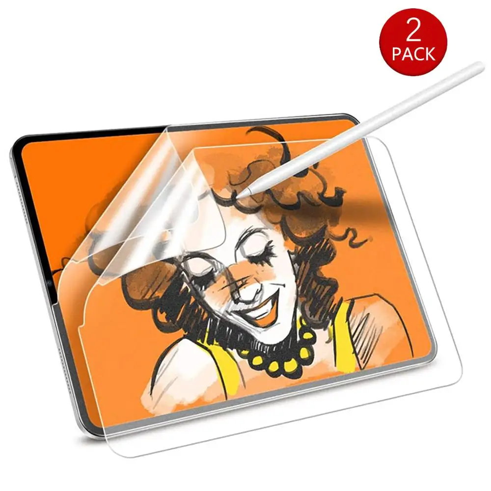 2PCS Paper Like Screen Protector Film Matte PET Painting Write For Apple iPad 9.7 Air 2 3 4 10.5 2020 Pro 11 10.2 7th Gen Mini
2PCS Paper Like Screen Protector Film Matte PET Painting Write For Apple iPad 9.7 Air 2 3 4 10.5 2020 Pro 11 10.2 7th Gen Mini