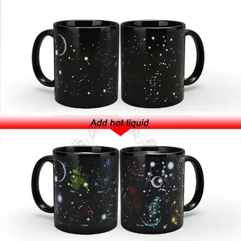 340ML Twelve Constellation Heat Sensitive Mug Changing Color Magic Coffee Ceramic Cup Novelty for Xmas Funny Gifts 
340ML Twelve Constellation Heat Sensitive Mug Changing Color Magic Coffee Ceramic Cup Novelty for Xmas Funny Gifts