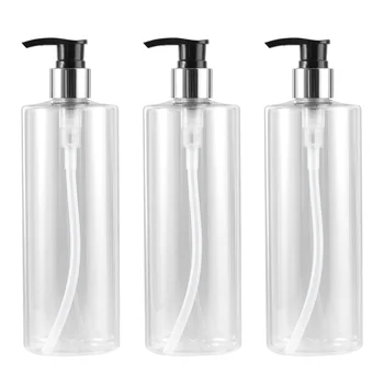 3PCS 500ml Transparent Shower Gel Press Pump Bottle Empty Subpackaging Bottle Round Shoulder Bottle Reusable Soap Hand Sanitizer
3PCS 500ml Transparent Shower Gel Press Pump Bottle Empty Subpackaging Bottle Round Shoulder Bottle Reusable Soap Hand Sanitizer