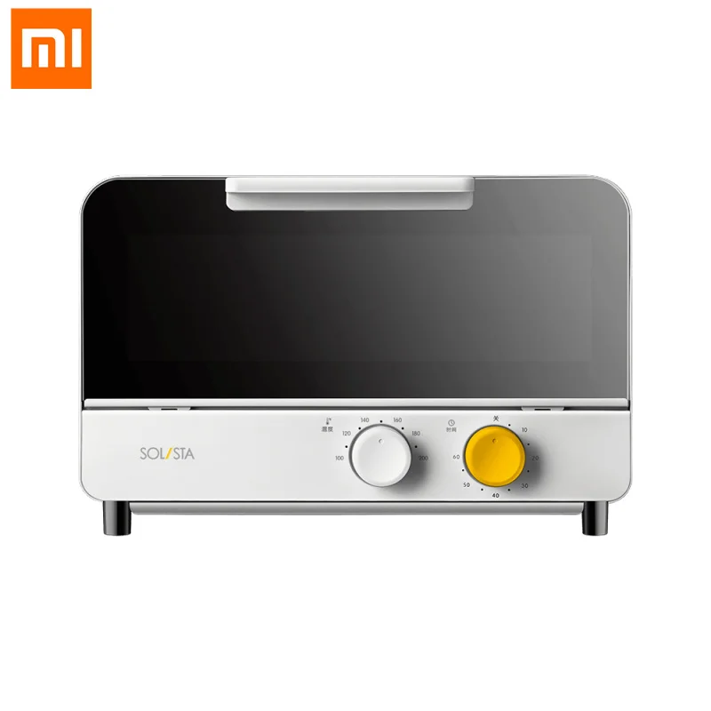 MI Mijia Solista 12L 800W Electric Oven Infrared Heating Temperature Control Baking Oven 0-60 Minute Timing 6 Gear Microwave Ove
MI Mijia Solista 12L 800W Electric Oven Infrared Heating Temperature Control Baking Oven 0-60 Minute Timing 6 Gear Microwave Ove