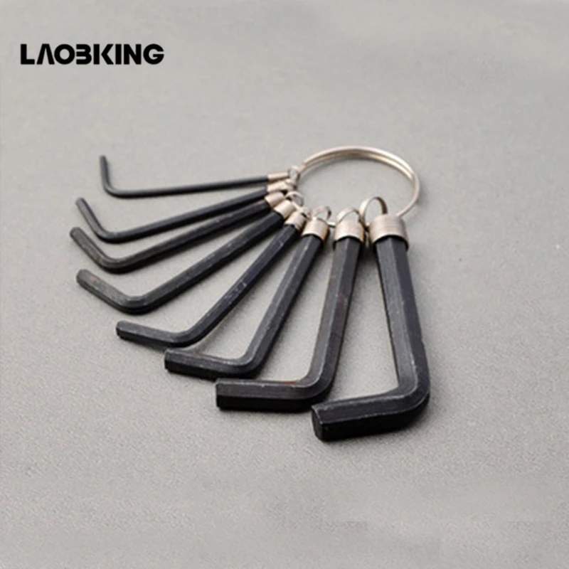 8pcs 45 # steel processing Hexagon Hex End Allen Key Wrench Bike Bicycle Repair Set Kit Tool
8pcs 45 # steel processing Hexagon Hex End Allen Key Wrench Bike Bicycle Repair Set Kit Tool