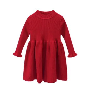 2020 Spring New Knitted Girl Sweater Ribbed Baby Girls Sweaters Long Sleeve Dress Sweater Dresses for Winter Autumn
2020 Spring New Knitted Girl Sweater Ribbed Baby Girls Sweaters Long Sleeve Dress Sweater Dresses for Winter Autumn
