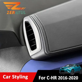 Zeratul Car Front Air Vent Protection Cover for Toyota C-HR CHR C HR 2016- 2020 Air Conditioning Outlet Trim Sticker Parts