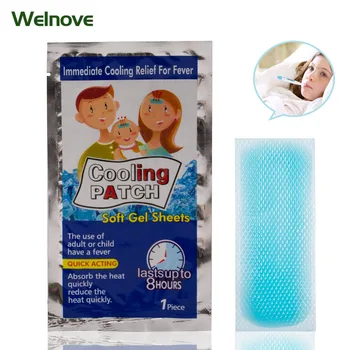5bags Fever Down Patch Antipyretic Headache Relieve Pain Pad Lower Temperature Paste Ice Gel Polymer Hydrogel Cooling D1726
5bags Fever Down Patch Antipyretic Headache Relieve Pain Pad Lower Temperature Paste Ice Gel Polymer Hydrogel Cooling D1726
